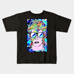 star man graffiti art 24 Kids T-Shirt